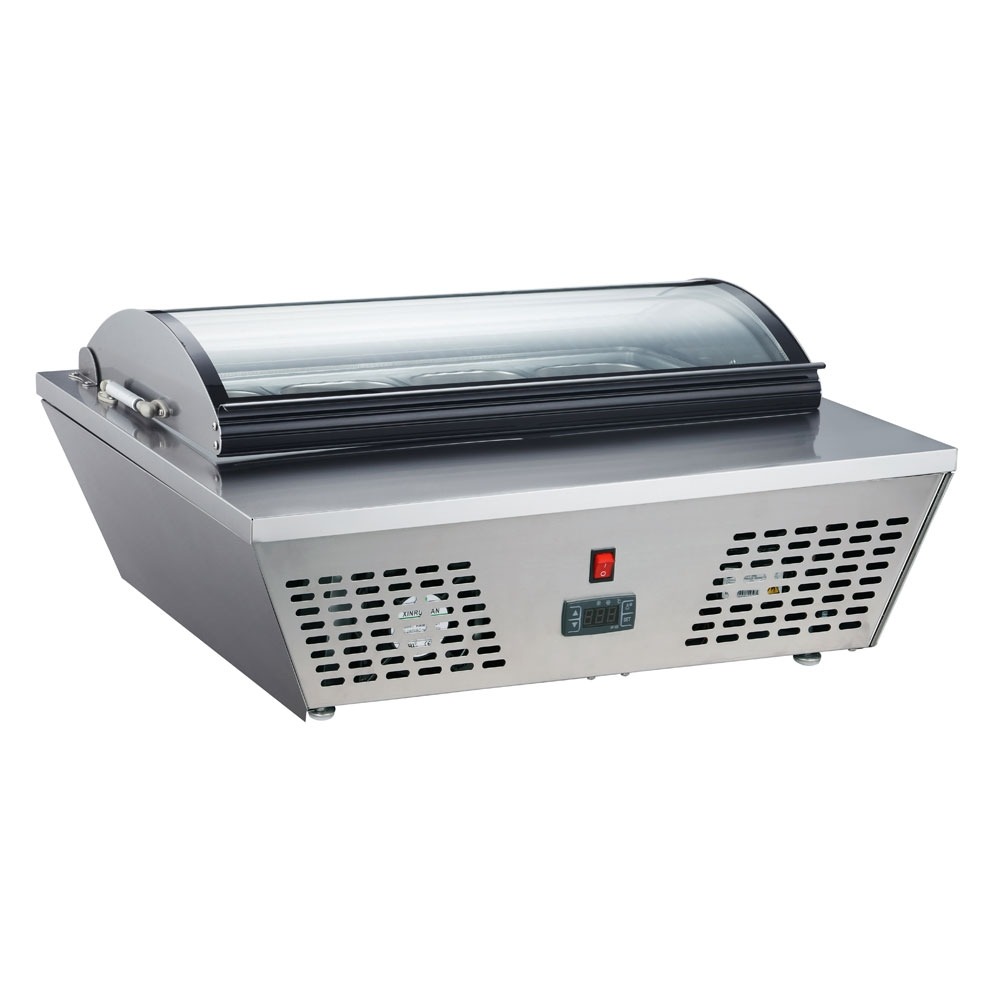Salad Bar Counter Top Mtrs6 30 Refrigerated Countertop Prep